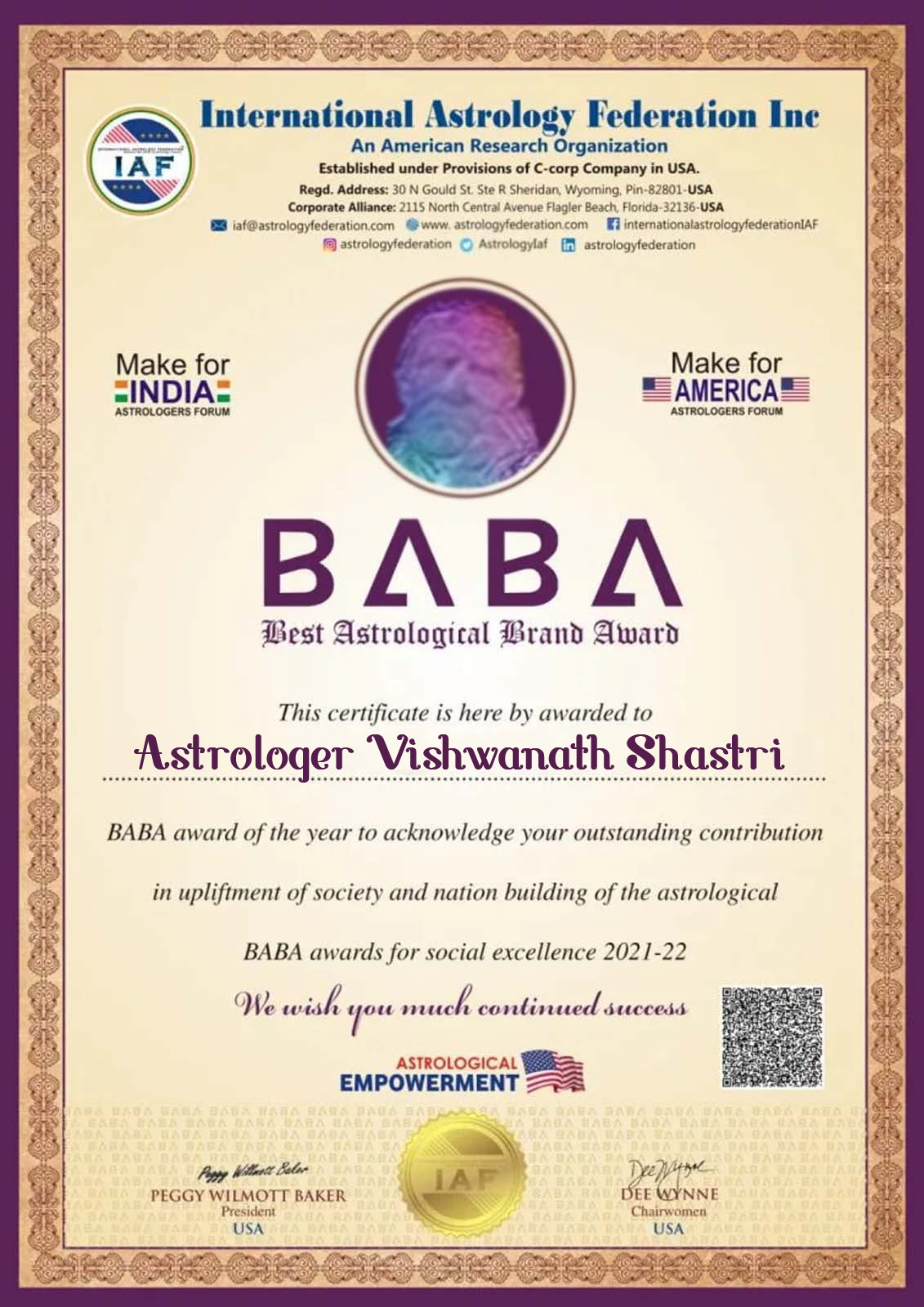 Astrologer Vishwanath Shastri